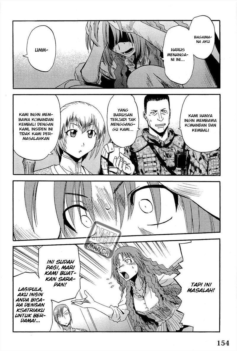 Gate – Jietai Kare no Chi nite Kaku Tatakeri Chapter 14 - halaman 32