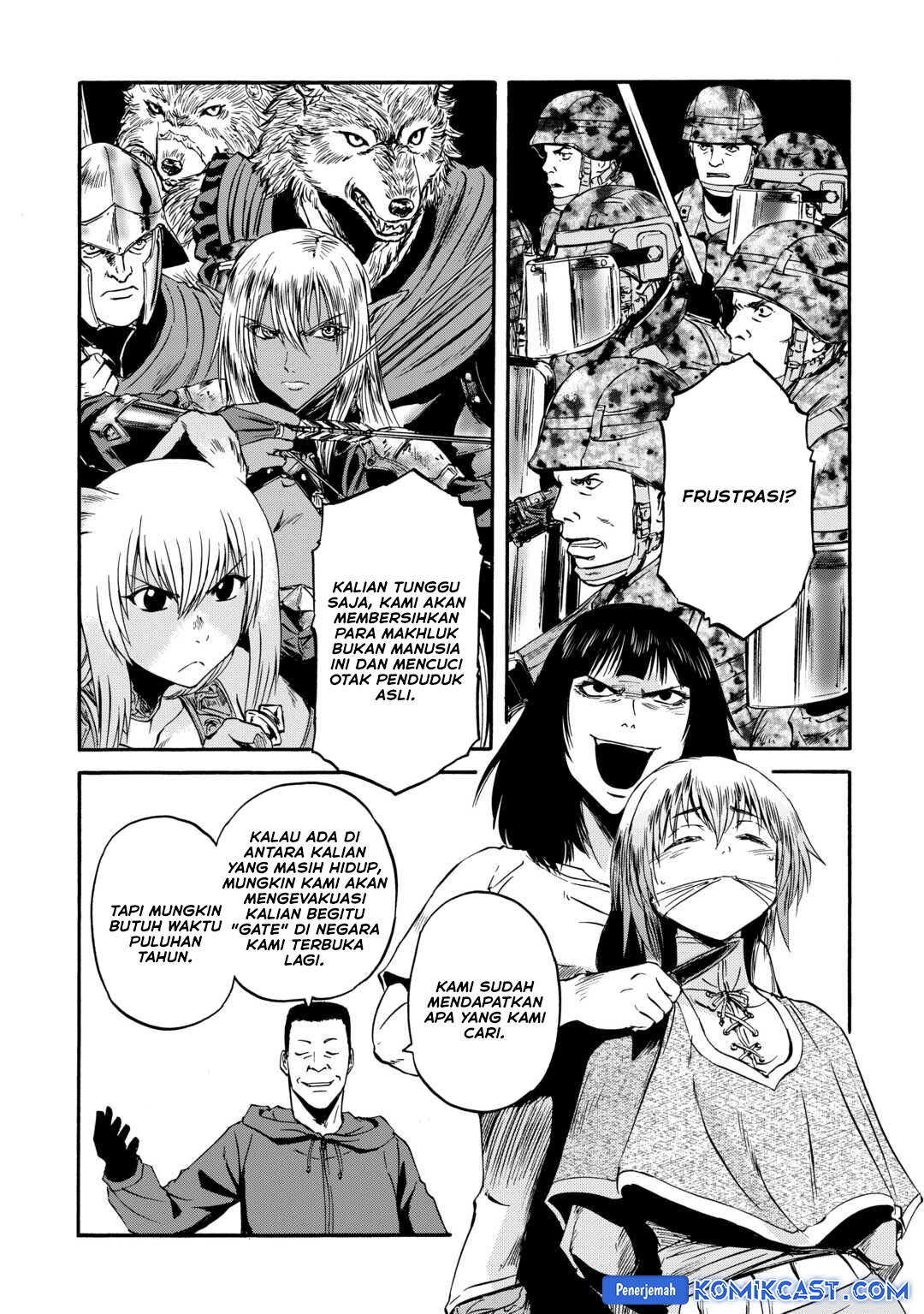 Gate – Jietai Kare no Chi nite Kaku Tatakeri Chapter 140 - halaman 17