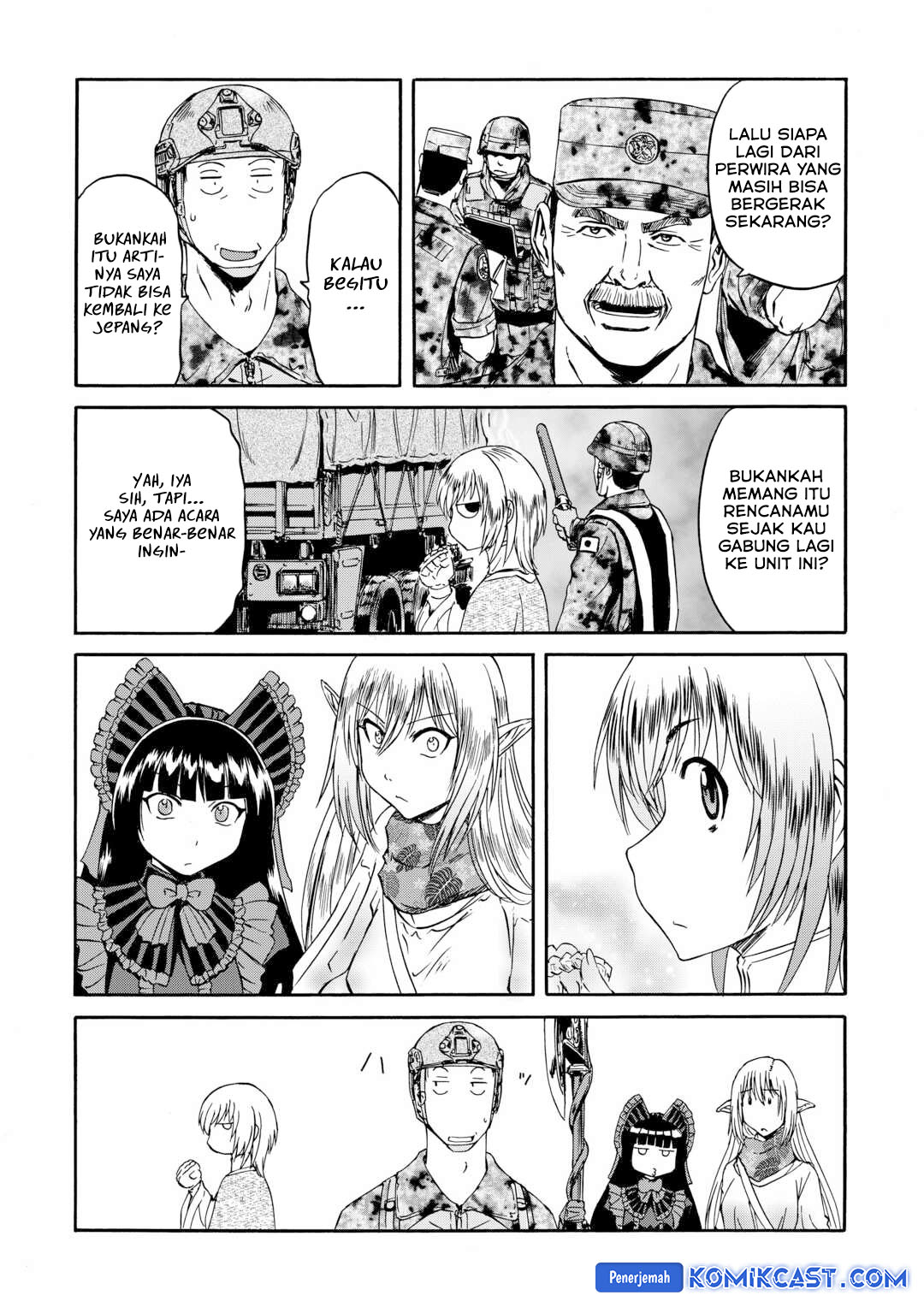 Gate – Jietai Kare no Chi nite Kaku Tatakeri Chapter 142 - halaman 13