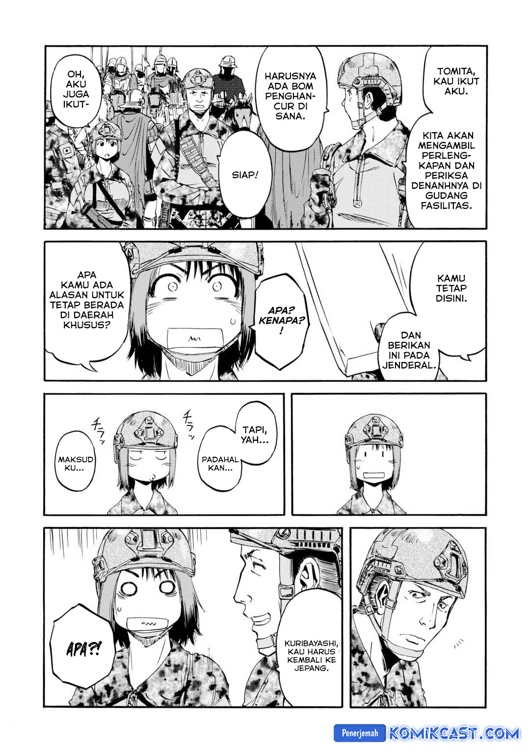Gate – Jietai Kare no Chi nite Kaku Tatakeri Chapter 142 - halaman 15