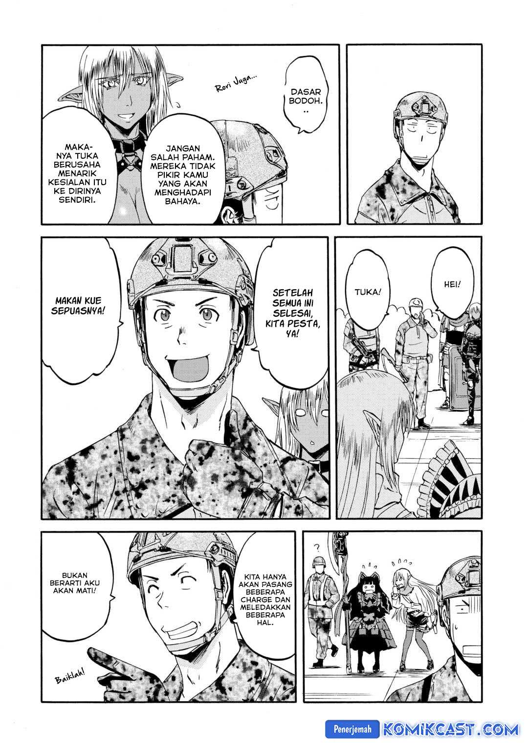 Gate – Jietai Kare no Chi nite Kaku Tatakeri Chapter 142 - halaman 17