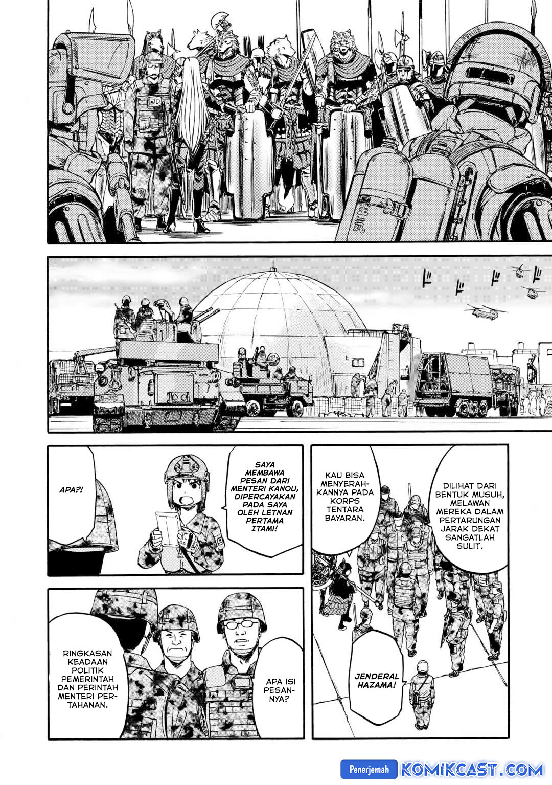 Gate – Jietai Kare no Chi nite Kaku Tatakeri Chapter 142 - halaman 19