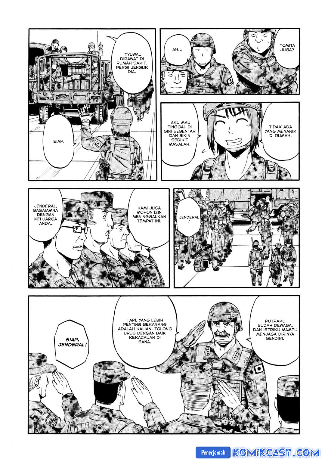Gate – Jietai Kare no Chi nite Kaku Tatakeri Chapter 142 - halaman 23