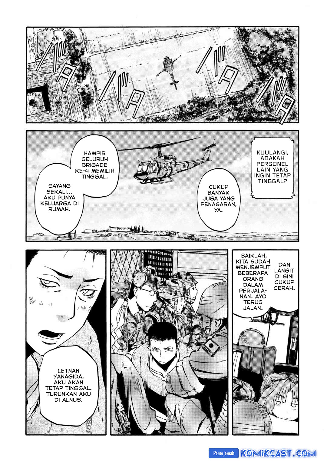 Gate – Jietai Kare no Chi nite Kaku Tatakeri Chapter 142 - halaman 24