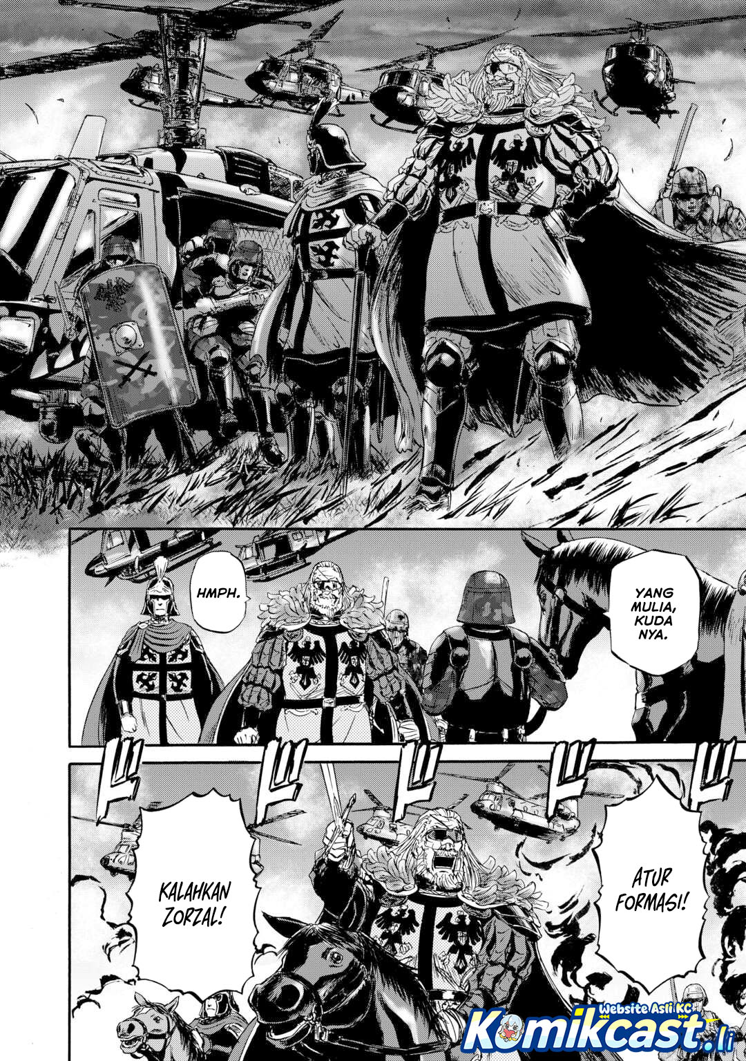 Gate – Jietai Kare no Chi nite Kaku Tatakeri Chapter 143.2 - halaman 10