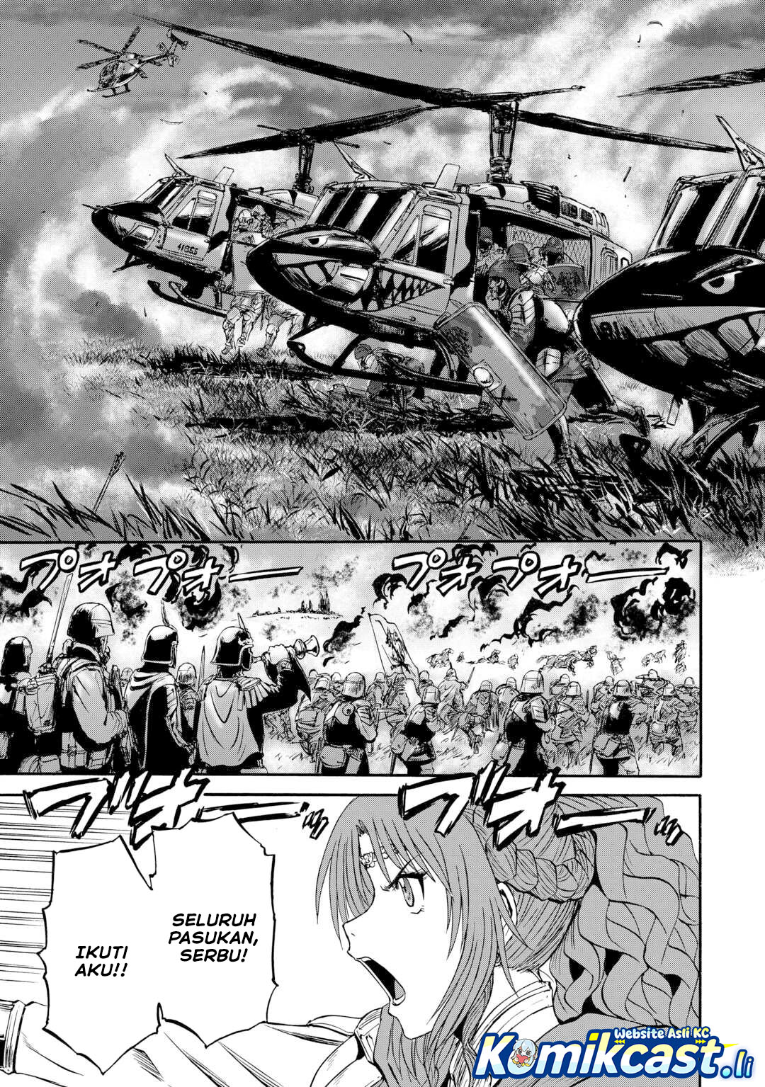 Gate – Jietai Kare no Chi nite Kaku Tatakeri Chapter 143.2 - halaman 11