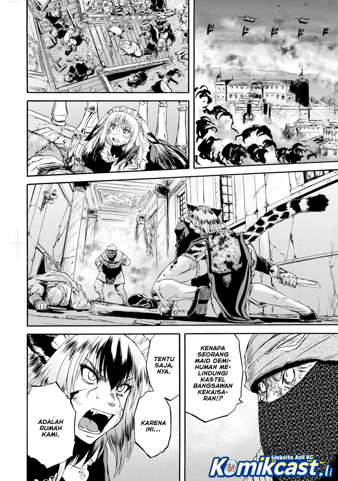 Gate – Jietai Kare no Chi nite Kaku Tatakeri Chapter 143.2 - halaman 14