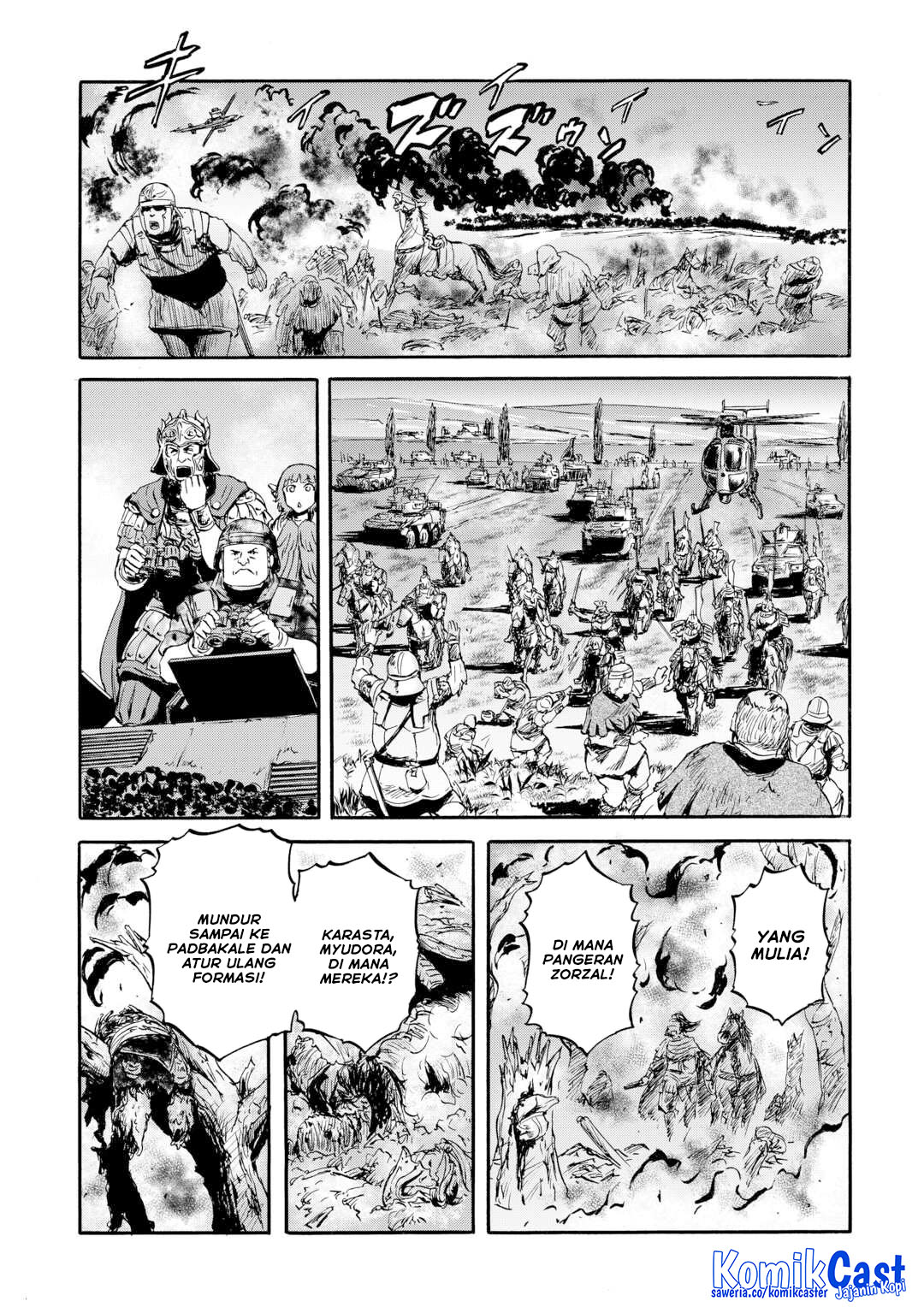 Gate – Jietai Kare no Chi nite Kaku Tatakeri Chapter 143.2 - halaman 27