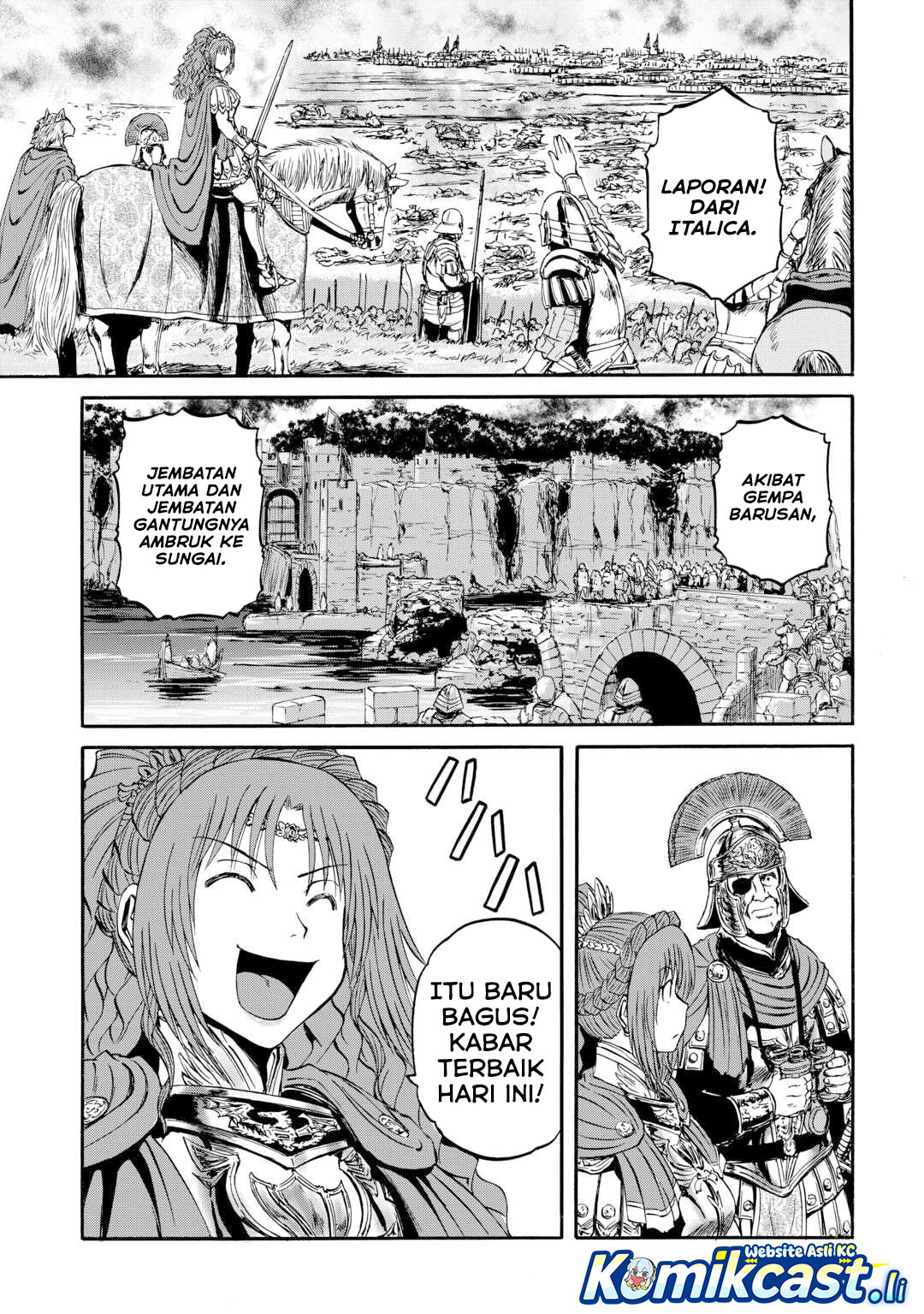 Gate – Jietai Kare no Chi nite Kaku Tatakeri Chapter 143.2 - halaman 3