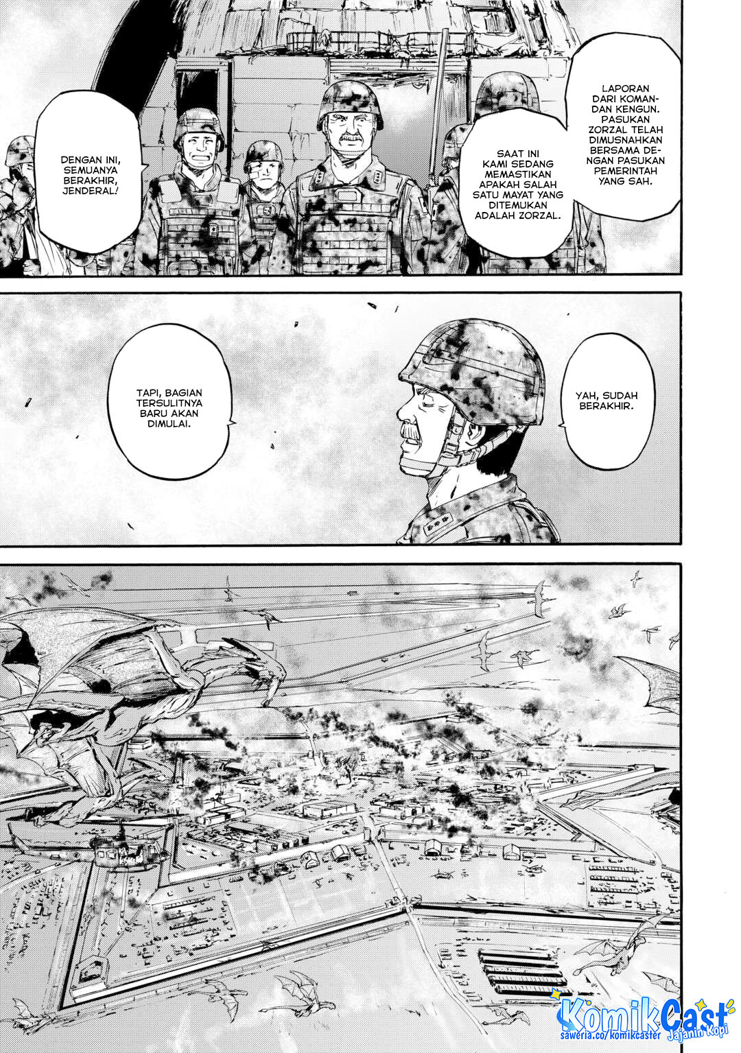 Gate – Jietai Kare no Chi nite Kaku Tatakeri Chapter 143.2 - halaman 51