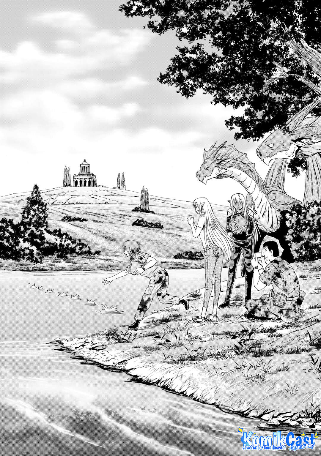 Gate – Jietai Kare no Chi nite Kaku Tatakeri Chapter 143.2 - halaman 59