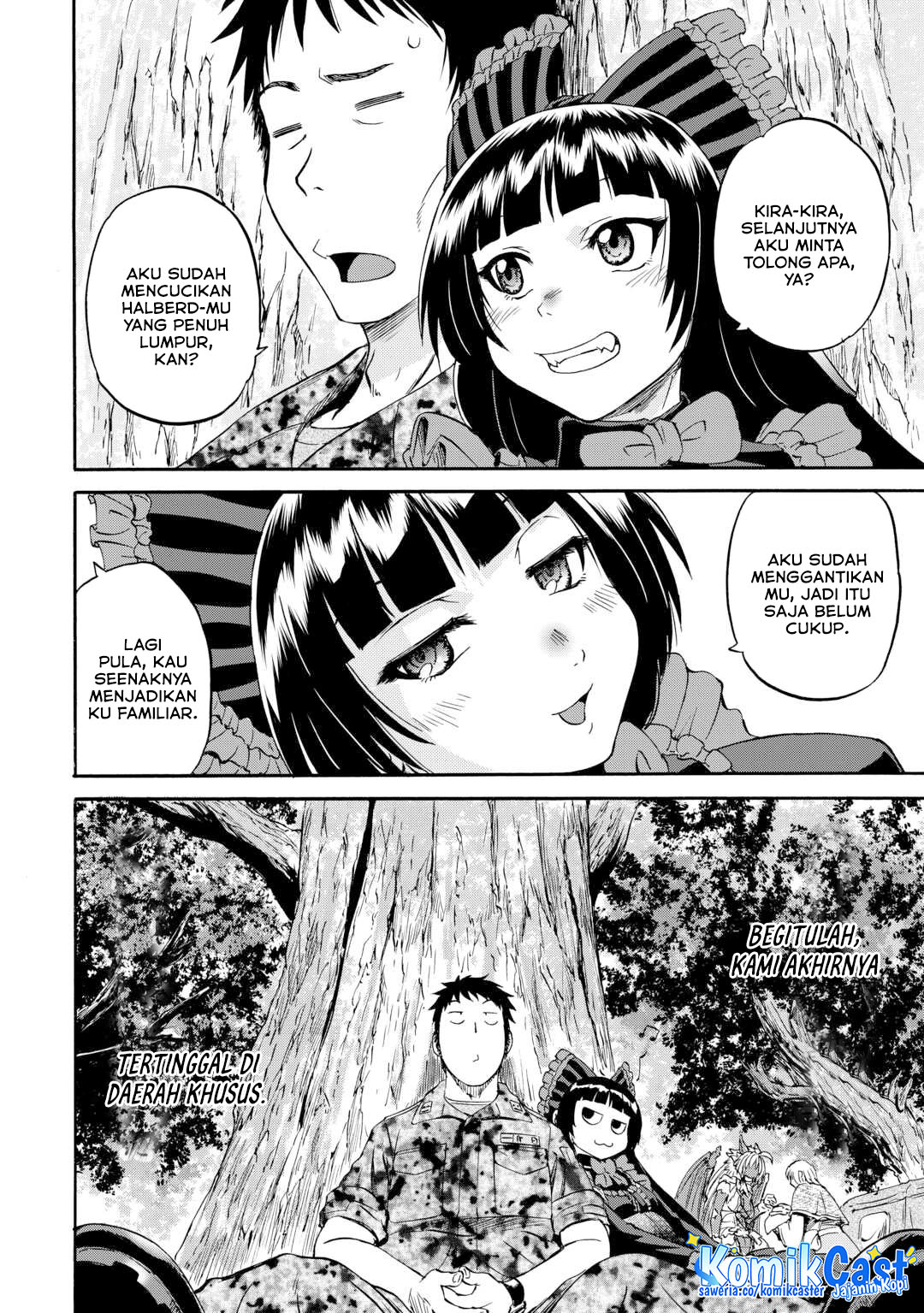 Gate – Jietai Kare no Chi nite Kaku Tatakeri Chapter 143.2 - halaman 60