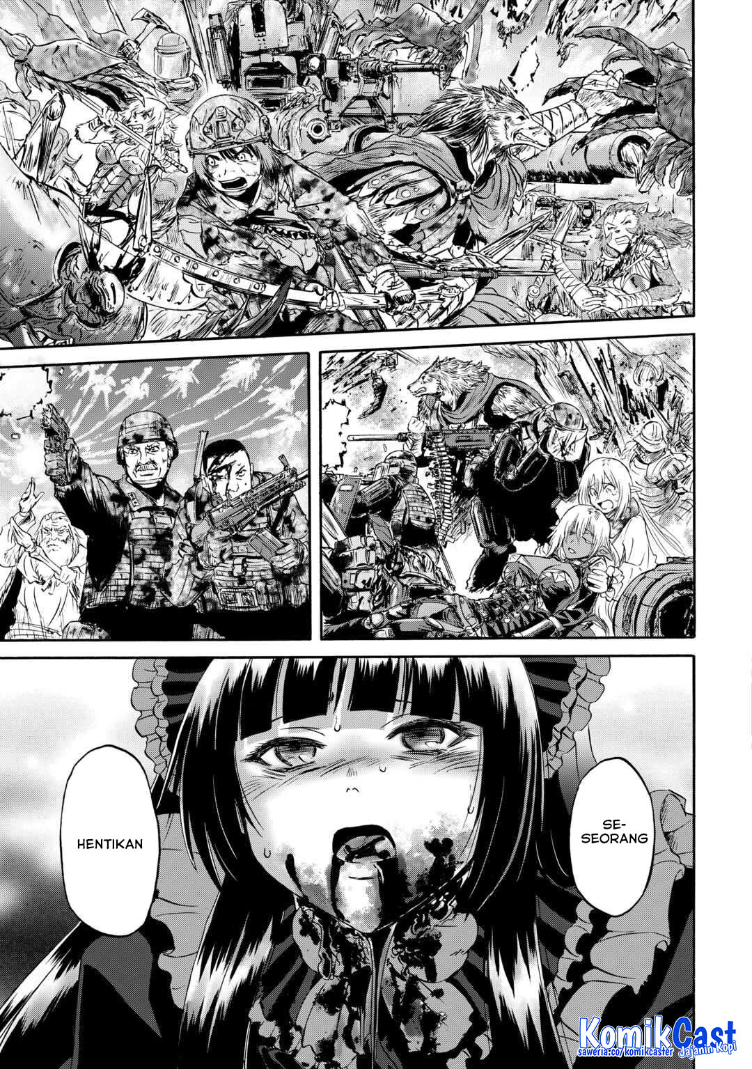 Gate – Jietai Kare no Chi nite Kaku Tatakeri Chapter 143 - halaman 20
