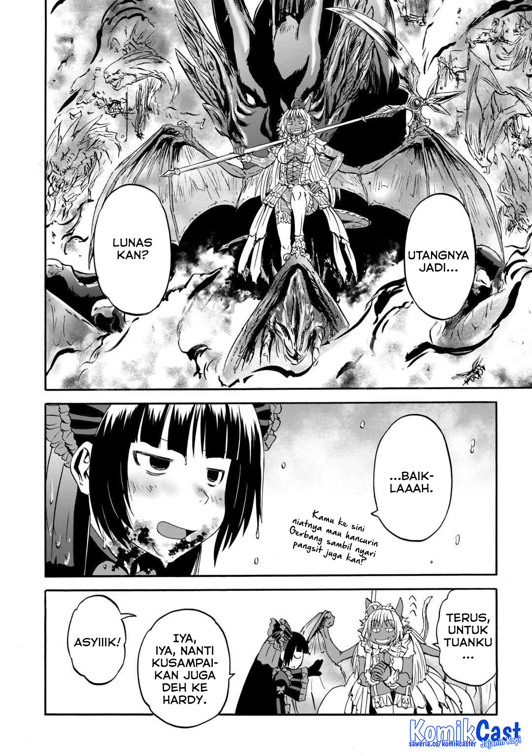 Gate – Jietai Kare no Chi nite Kaku Tatakeri Chapter 143 - halaman 28