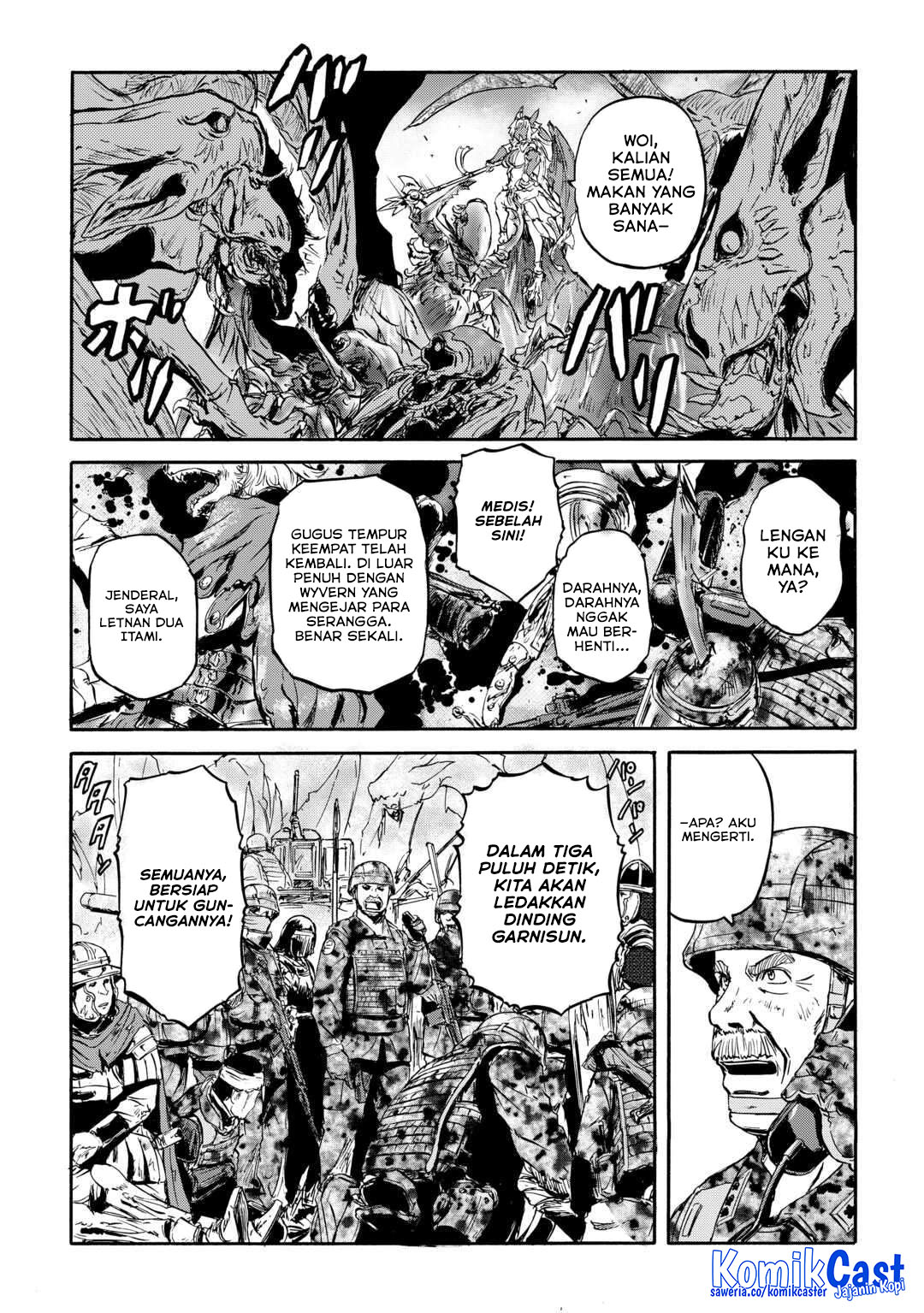 Gate – Jietai Kare no Chi nite Kaku Tatakeri Chapter 143 - halaman 29