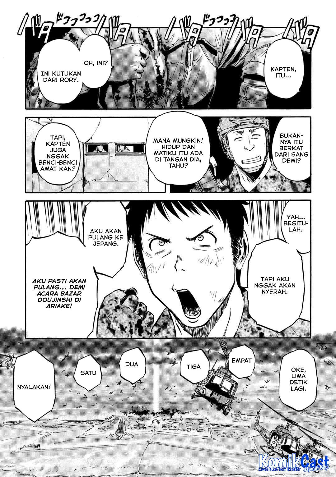 Gate – Jietai Kare no Chi nite Kaku Tatakeri Chapter 143 - halaman 31