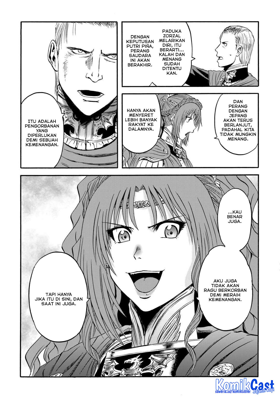 Gate – Jietai Kare no Chi nite Kaku Tatakeri Chapter 143 - halaman 41