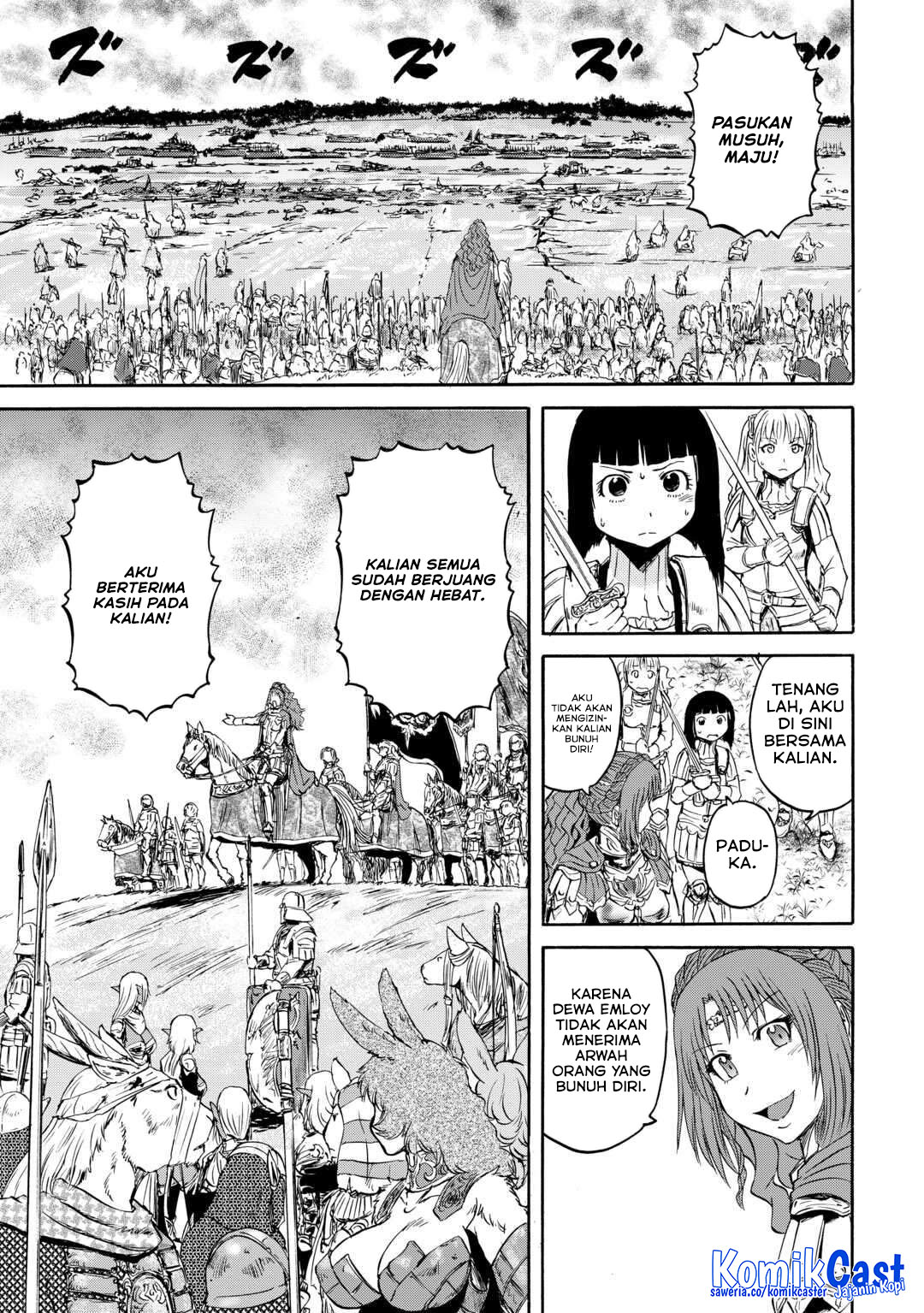 Gate – Jietai Kare no Chi nite Kaku Tatakeri Chapter 143 - halaman 45
