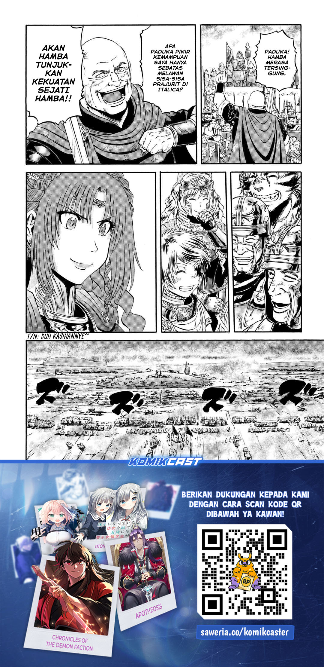 Gate – Jietai Kare no Chi nite Kaku Tatakeri Chapter 143 - halaman 46