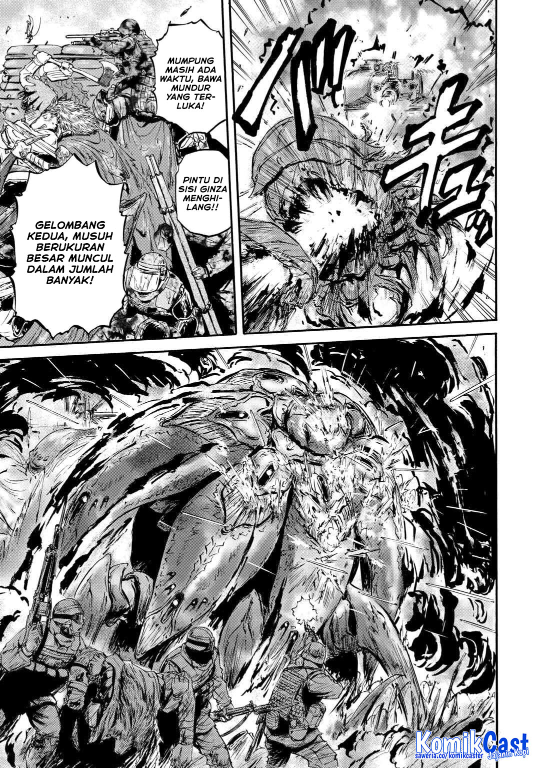 Gate – Jietai Kare no Chi nite Kaku Tatakeri Chapter 143 - halaman 9