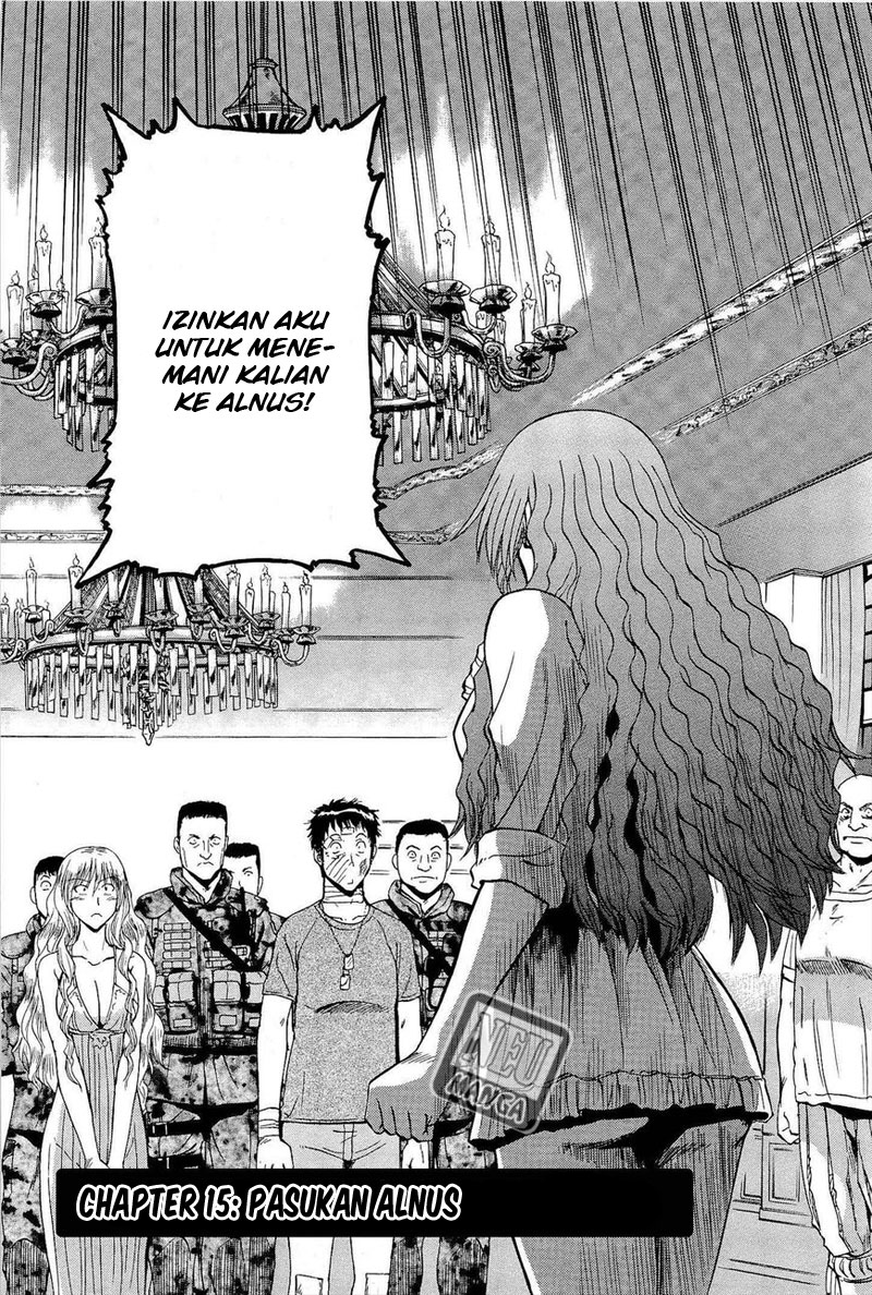 Gate – Jietai Kare no Chi nite Kaku Tatakeri Chapter 15 - halaman 10