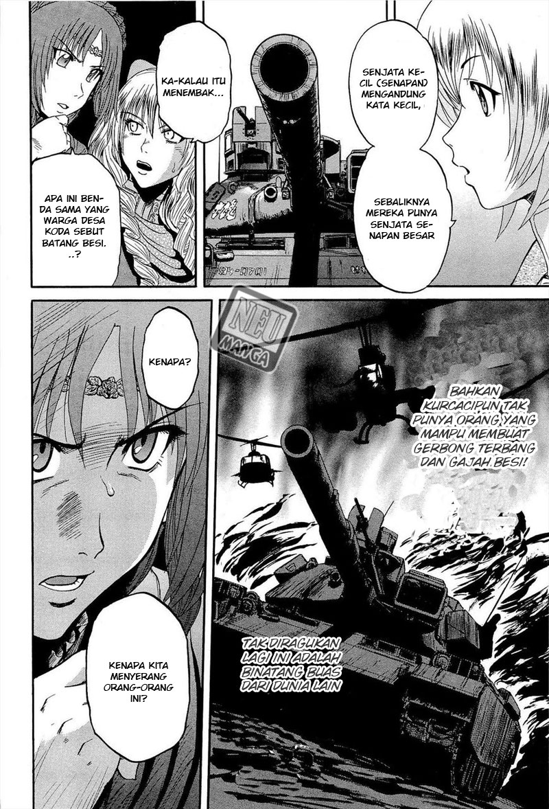 Gate – Jietai Kare no Chi nite Kaku Tatakeri Chapter 15 - halaman 15