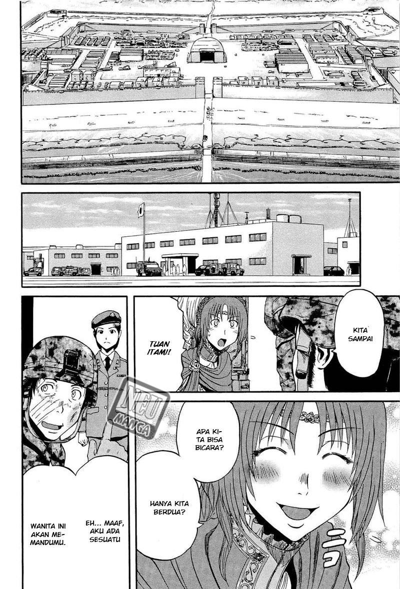 Gate – Jietai Kare no Chi nite Kaku Tatakeri Chapter 15 - halaman 17