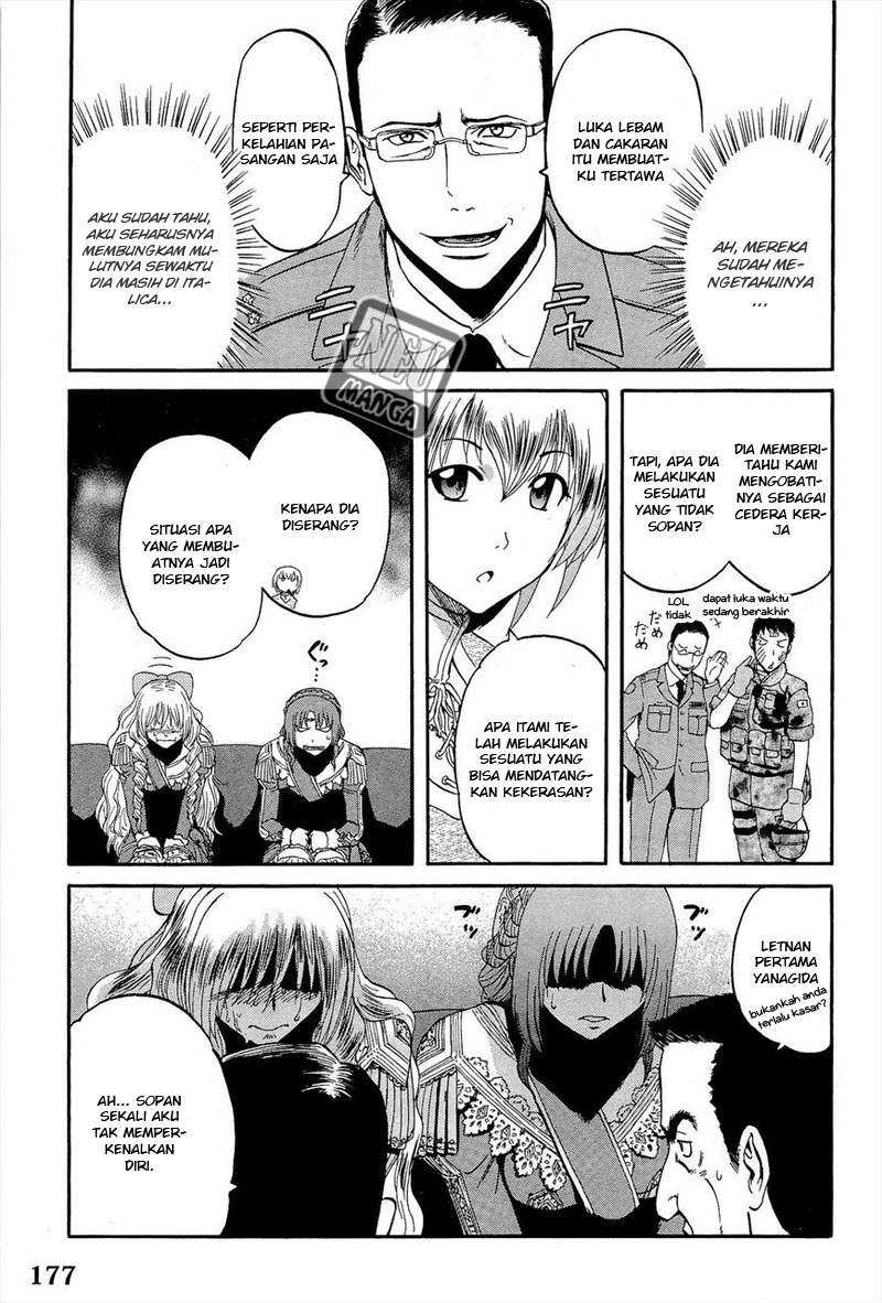 Gate – Jietai Kare no Chi nite Kaku Tatakeri Chapter 15 - halaman 22