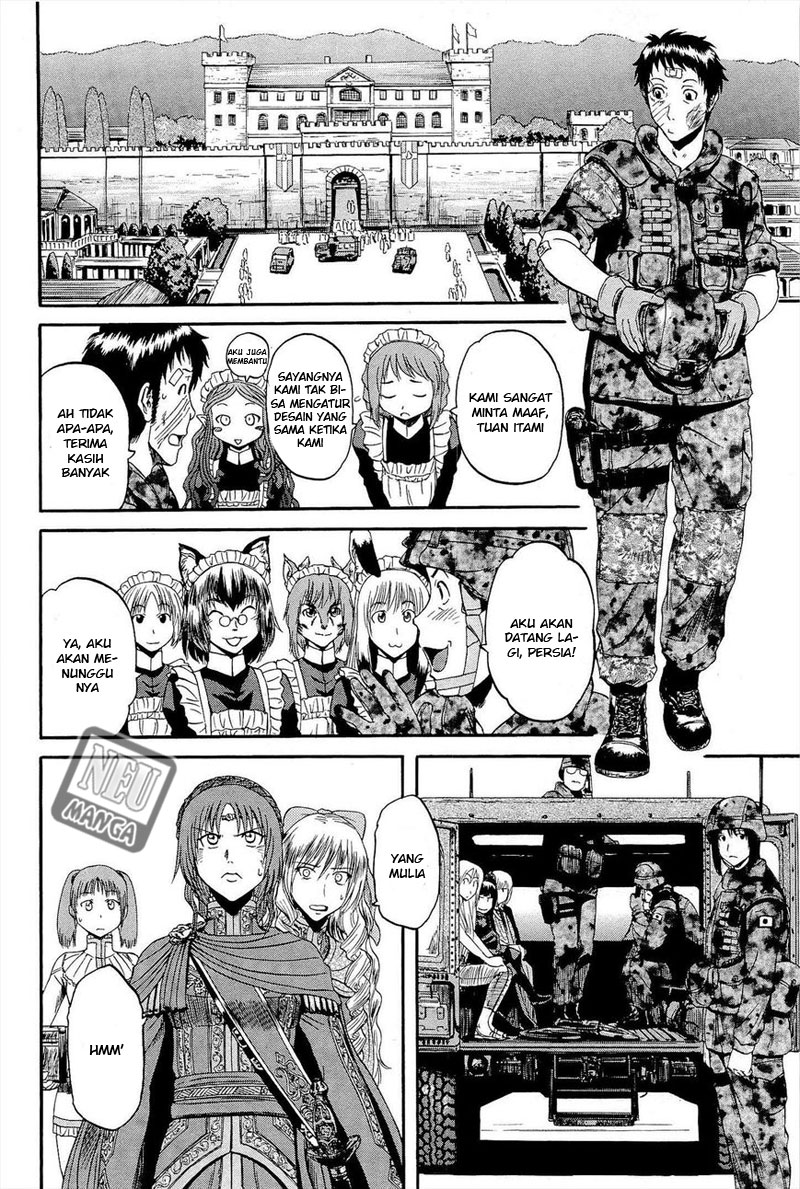Gate – Jietai Kare no Chi nite Kaku Tatakeri Chapter 15 - halaman 4