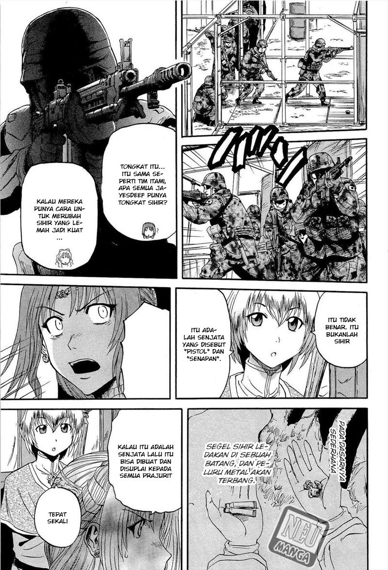 Gate – Jietai Kare no Chi nite Kaku Tatakeri Chapter 15 - halaman 9