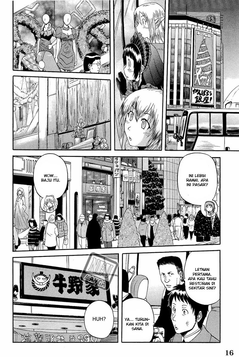 Gate – Jietai Kare no Chi nite Kaku Tatakeri Chapter 17 - halaman 13