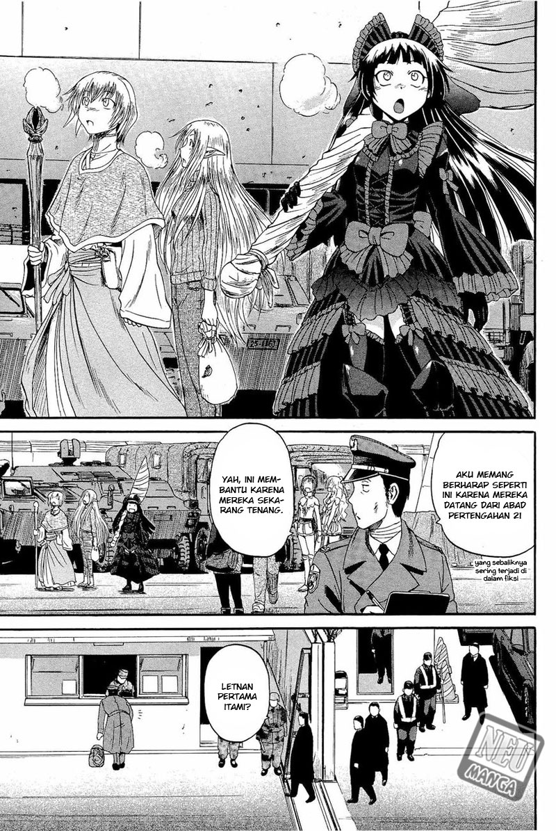 Gate – Jietai Kare no Chi nite Kaku Tatakeri Chapter 17 - halaman 6