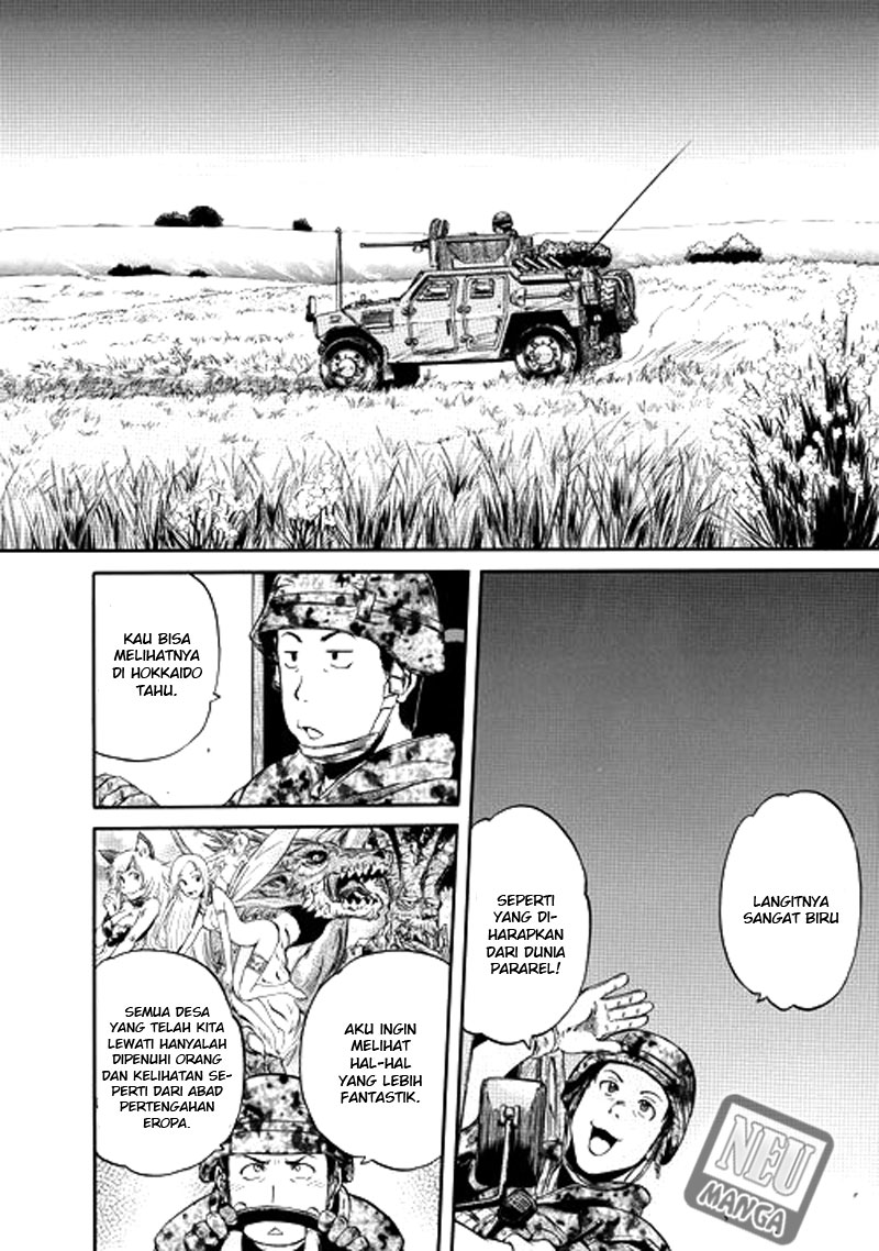 Gate – Jietai Kare no Chi nite Kaku Tatakeri Chapter 2 - halaman 11