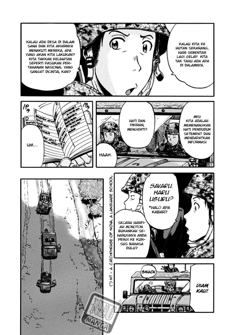 Gate – Jietai Kare no Chi nite Kaku Tatakeri Chapter 2 - halaman 13