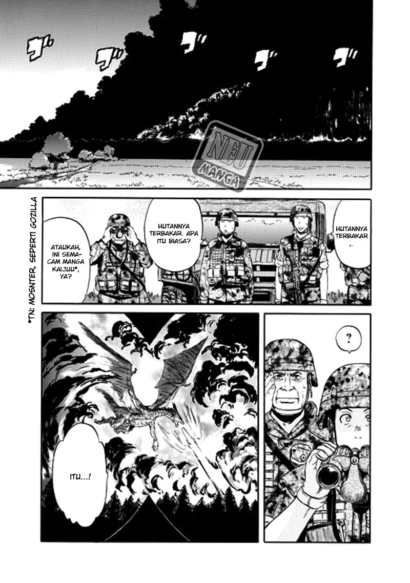 Gate – Jietai Kare no Chi nite Kaku Tatakeri Chapter 2 - halaman 14