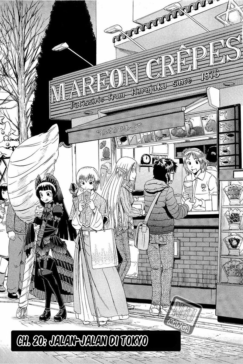 Gate – Jietai Kare no Chi nite Kaku Tatakeri Chapter 20 - halaman 2