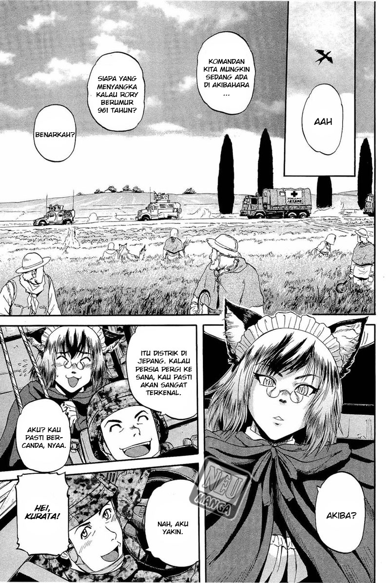 Gate – Jietai Kare no Chi nite Kaku Tatakeri Chapter 20 - halaman 22