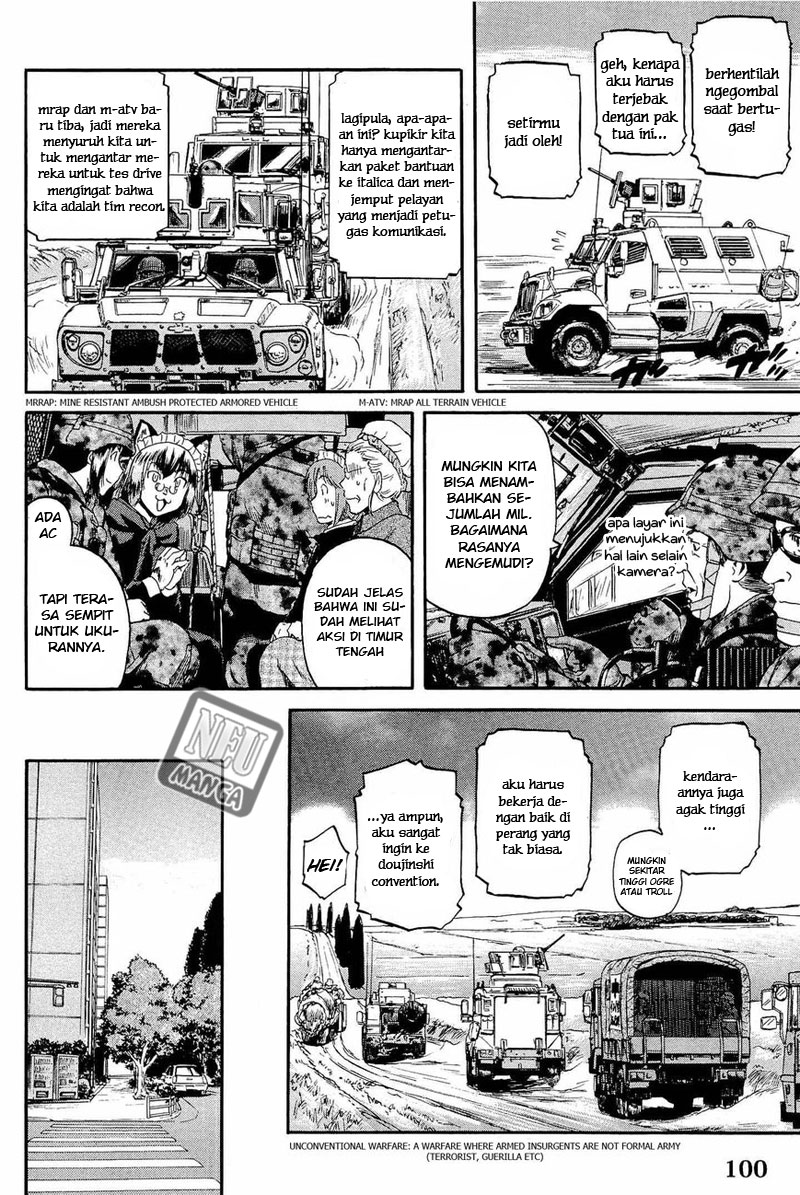 Gate – Jietai Kare no Chi nite Kaku Tatakeri Chapter 20 - halaman 23