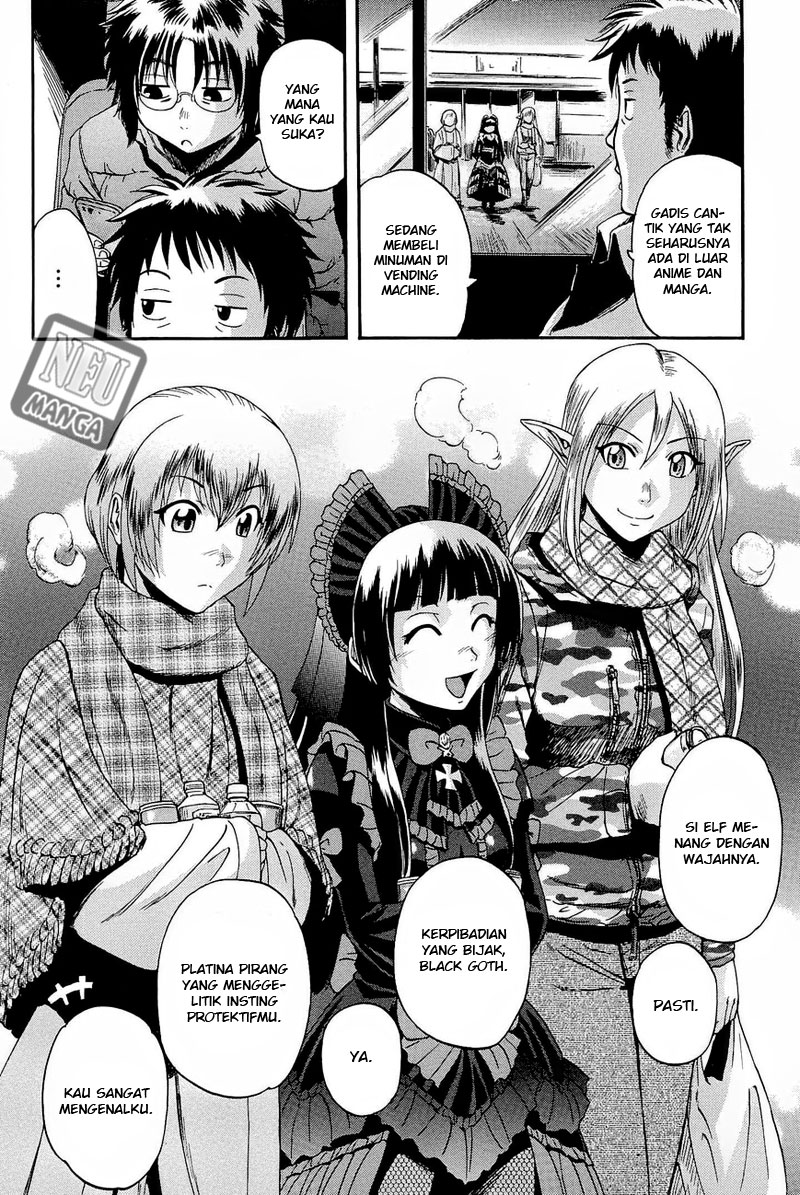 Gate – Jietai Kare no Chi nite Kaku Tatakeri Chapter 23 - halaman 23