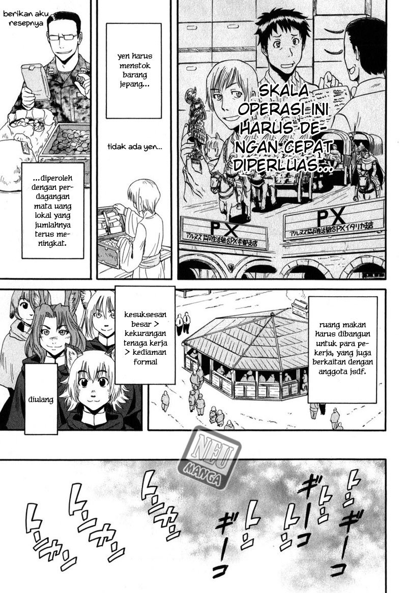 Gate – Jietai Kare no Chi nite Kaku Tatakeri Chapter 25 - halaman 27