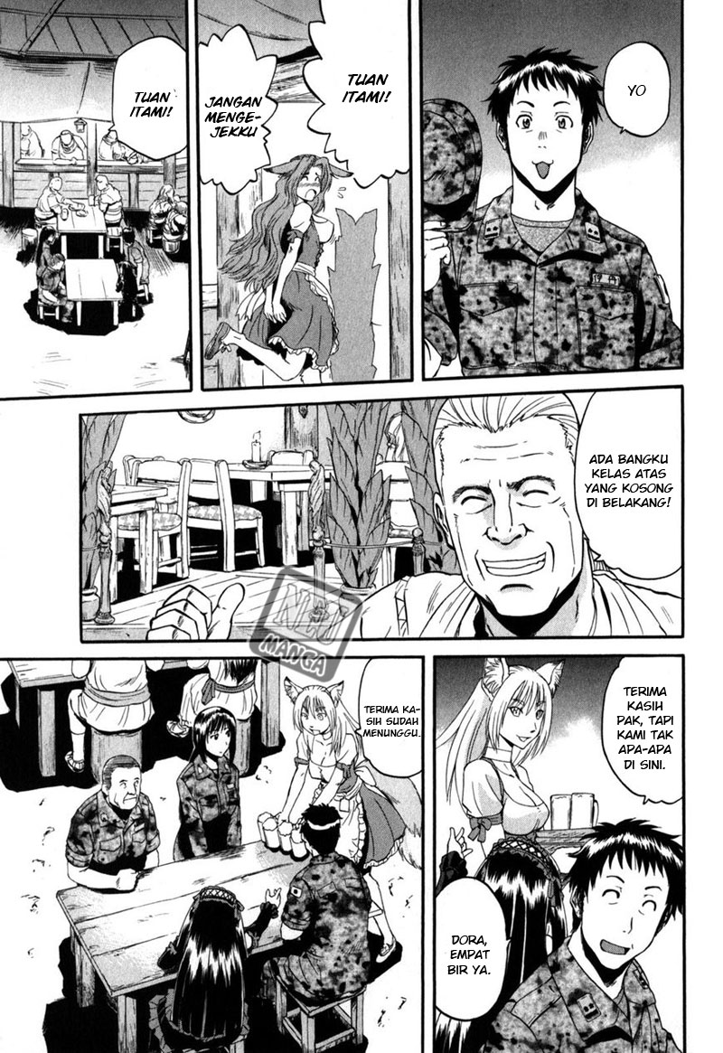 Gate – Jietai Kare no Chi nite Kaku Tatakeri Chapter 25 - halaman 33