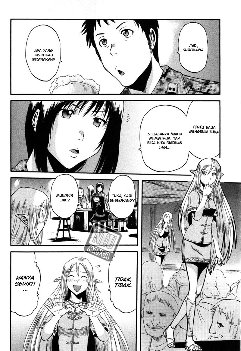 Gate – Jietai Kare no Chi nite Kaku Tatakeri Chapter 25 - halaman 34