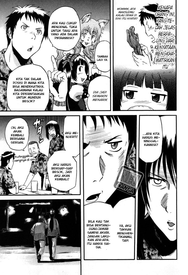 Gate – Jietai Kare no Chi nite Kaku Tatakeri Chapter 25 - halaman 37