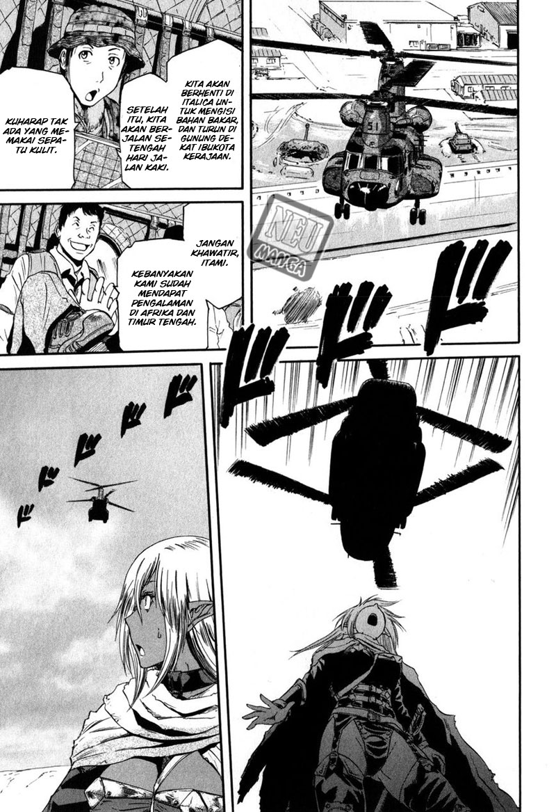 Gate – Jietai Kare no Chi nite Kaku Tatakeri Chapter 26 - halaman 32