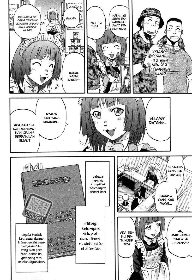 Gate – Jietai Kare no Chi nite Kaku Tatakeri Chapter 27 - halaman 13