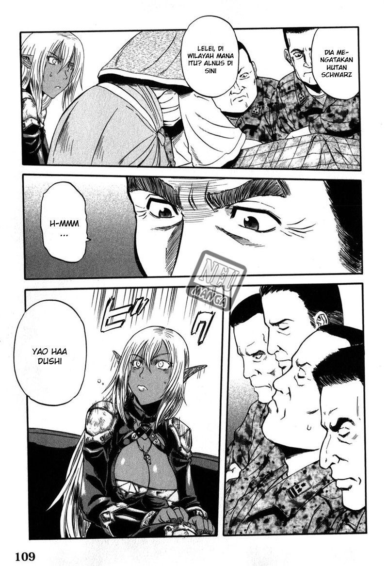 Gate – Jietai Kare no Chi nite Kaku Tatakeri Chapter 27 - halaman 34