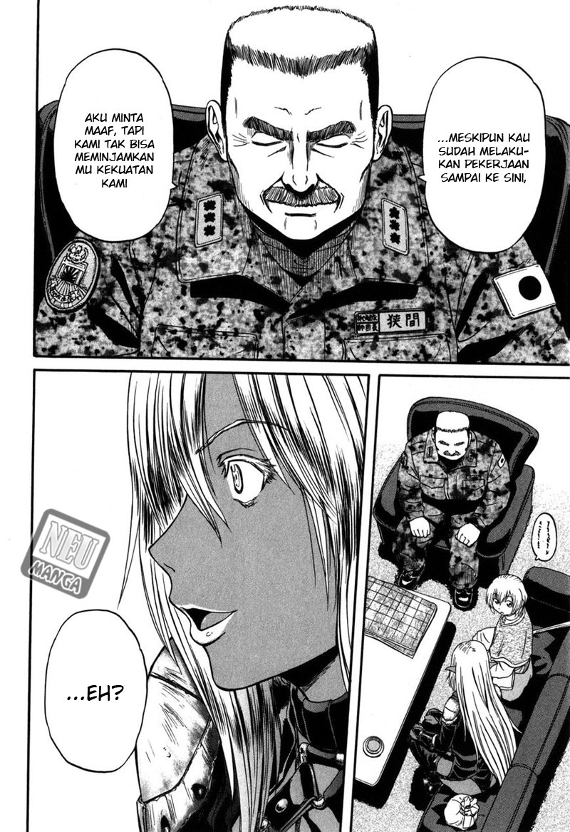 Gate – Jietai Kare no Chi nite Kaku Tatakeri Chapter 27 - halaman 35