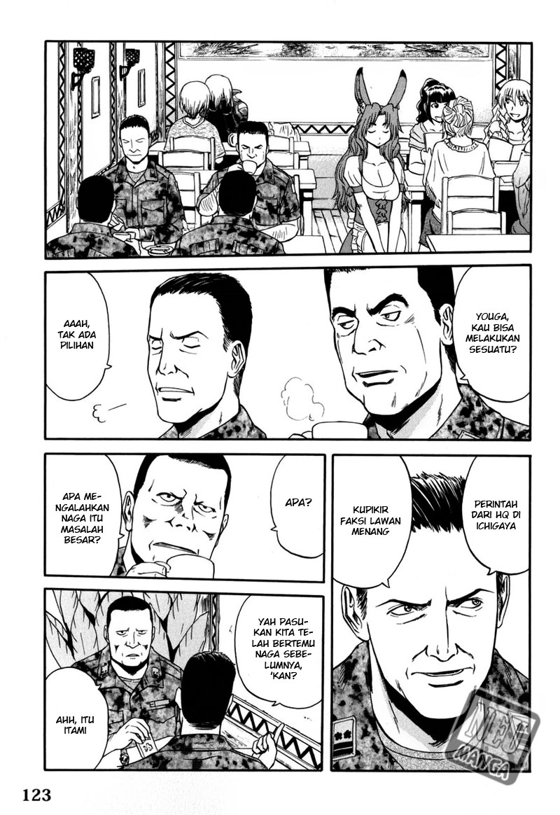 Gate – Jietai Kare no Chi nite Kaku Tatakeri Chapter 28 - halaman 14