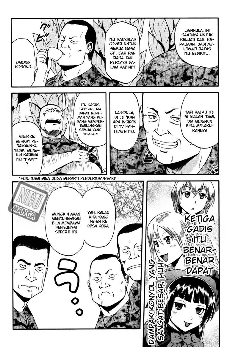 Gate – Jietai Kare no Chi nite Kaku Tatakeri Chapter 28 - halaman 15