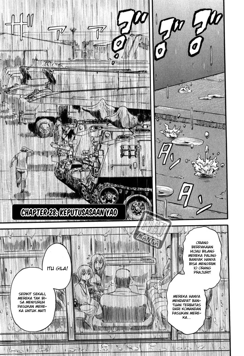 Gate – Jietai Kare no Chi nite Kaku Tatakeri Chapter 28 - halaman 2
